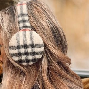 Burberry Nova Check Ear Muffs